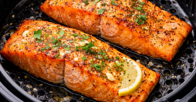 Healthy Air Fryer Salmon for Weight Loss: The Best Easy, Low-Calorie Recipe That Actually Keeps You Full